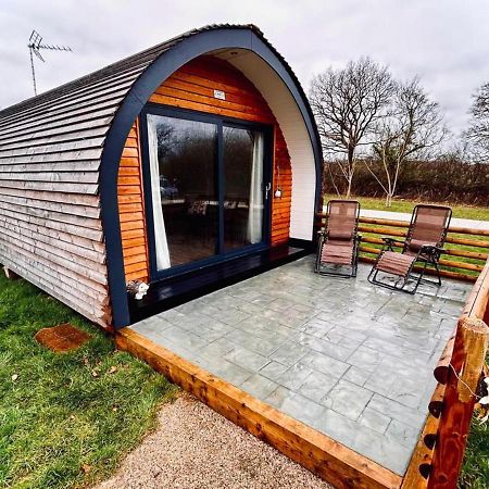 1-Bed Pod Cabin In Beautiful Surroundings Wrexham Exterior foto