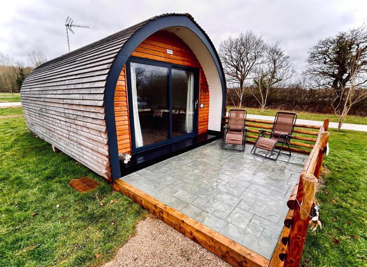1-Bed Pod Cabin In Beautiful Surroundings Wrexham Exterior foto